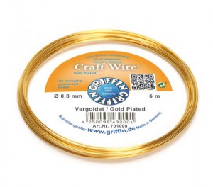 ! GRIFFIN Craft Wire  , 0,8 , 6 , .701008