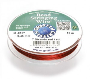 GRIFFIN Bead Stringing Wire , 10 , 0,45 , : , . 150618710