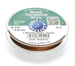 GRIFFIN Bead Stringing Wire , 10 , 0,38 , : , .151815710