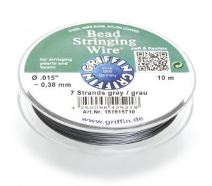 GRIFFIN Bead Stringing Wire , 10 , 0,38 , : , . 151915710