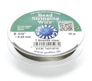 GRIFFIN Bead Stringing Wire , 10 , 0,45 , : , . 150118710