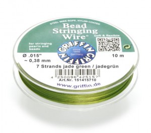 GRIFFIN Bead Stringing Wire , 10 , 0,38 , :  , .151415710