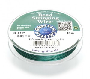 GRIFFIN Bead Stringing Wire , 10 , 0,38 , : , . 151515710