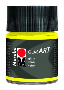 Marabu Витражный лак GlasArt, 50 мл, цвет: лимон