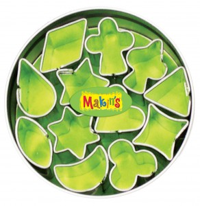 Makin's набор мини-каттеров 'Геометрические фигуры', в комплекте 12 шт, арт.37004